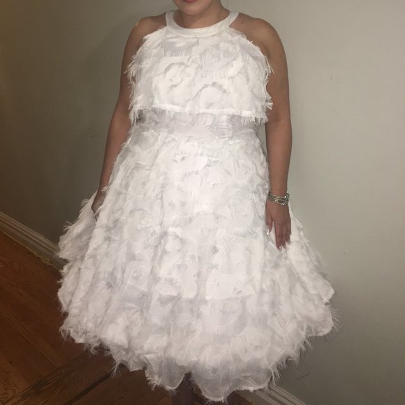 White Flowy Dress - Item#2 - Picture 8 of 8